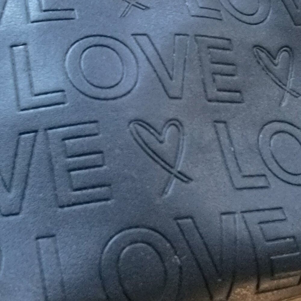Victoria's Secret Love Black Makeup Pouch - Picture 2 of 10
